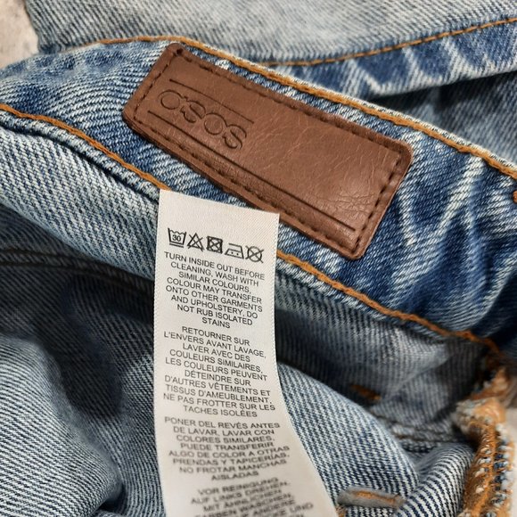 Jeans w/ side stripes & button fly - asos brand - Picture 8 of 12